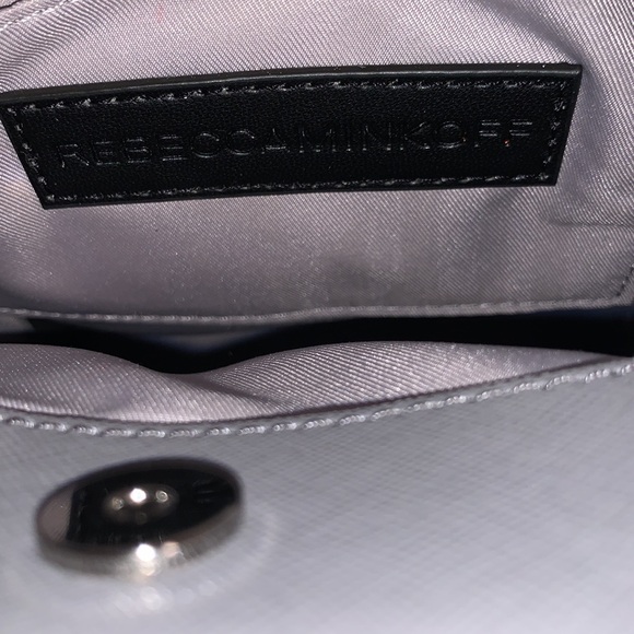 REBECCA MINKOFF BRAND NEW BEAUTIFUL 100% GENUINE LEATHER SHOULDER HAND BAG - Picture 11 of 15